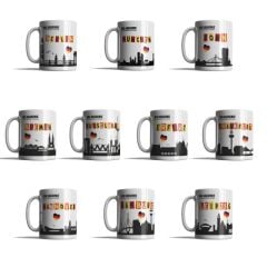 Almanya'nın Şehirleri Kupa Seti 10'lu