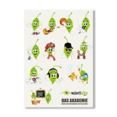 Minticity Sticker Seti (A4 Boyutu)