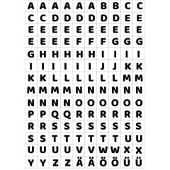 Minticity Küçük Boy Alfabe Seti