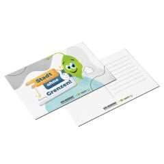 Minticity Baskılı Kartpostal : Stadt ohne Grenzen !