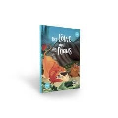 Der Löwe und die Maus A0 Almanca Hikaye Kitabı