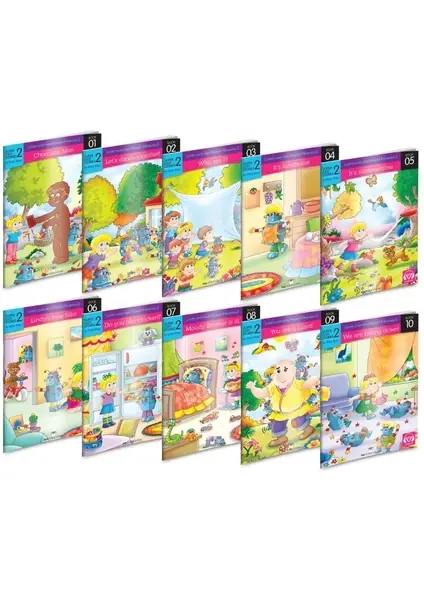 İngilizce İlkokul 2.Sınıf Hikaye 10'lu set