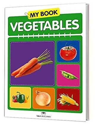 My Book Vegetables - Okul Öncesi İlk Kelimelerim