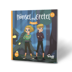 Hänsel und Gretel Modern A1.2 Almanca Hikaye Kitabı
