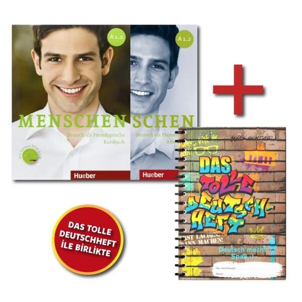 Menschen A1.2 Kursbuch ve Arbeitsbuch + DAS Tolle Deutschheft