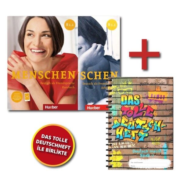 Menschen B1.1 Kursbuch ve Arbeitsbuch + DAS Tolle Deutschheft