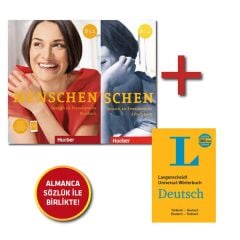 Menschen B1.1 Kursbuch ve Arbeitsbuch + Langenscheidt Almanca Sözlük