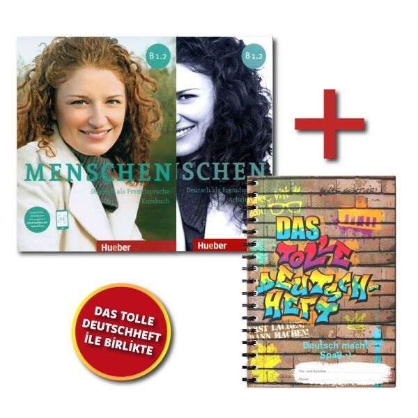 Menschen B1.2 Kursbuch ve Arbeitsbuch + DAS Tolle Deutschheft