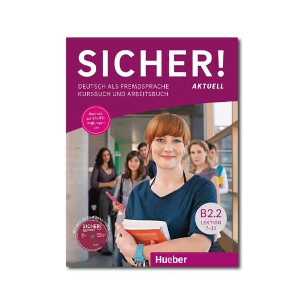 Sicher Aktuell B2.2 Kursbuch ve Arbeitsbuch Tek Kitap