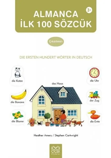 Almanca İlk 100 Sözcük Çıkartma Kitabı