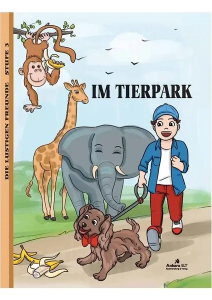 Im Tierpark (Level 3 / B1) - Almanca Hikaye Kitabı