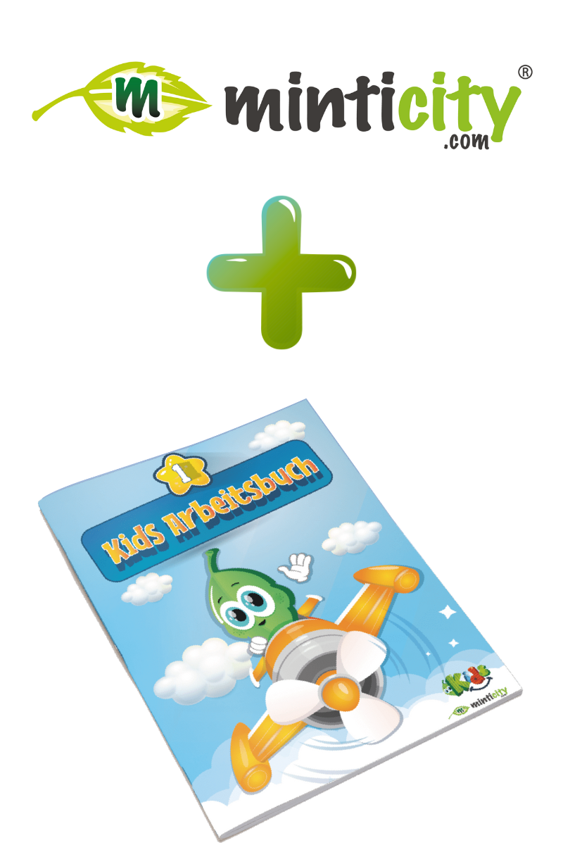 MintiCity Online + Minti Kids Arbeitsbuch-I