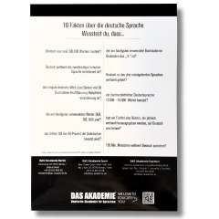 DAS Akademie & MintiCity A4 Bloknot