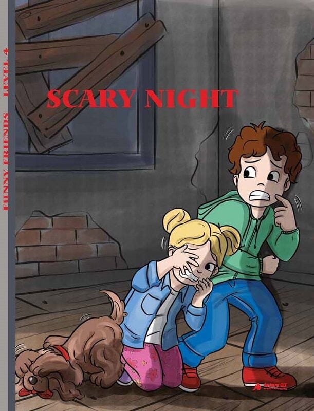 Scary Night (Level 4) - İngilizce Hikaye Kitabı