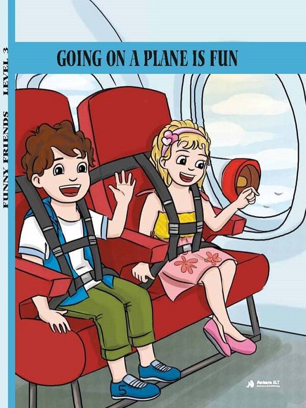Going On A Plane is Fun (Level 3) - İngilizce Hikaye Kitabı
