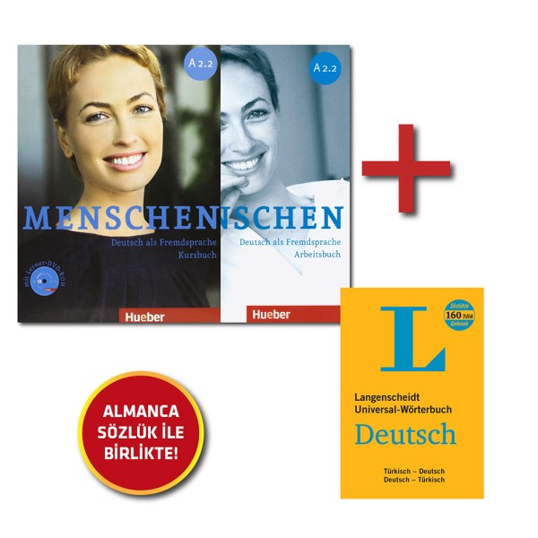 Menschen A2.2 Kursbuch ve Arbeitsbuch + Langensche...