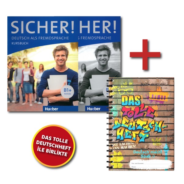 Sicher B1+ Kursbuch ve Arbeitsbuch + DAS Tolle Deu...